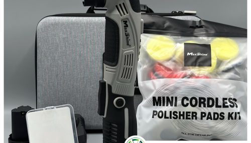 کیت کامل دستگاه پولیش آیبرید مکس شاین مدل M0312 Mini Cordless Polisher
