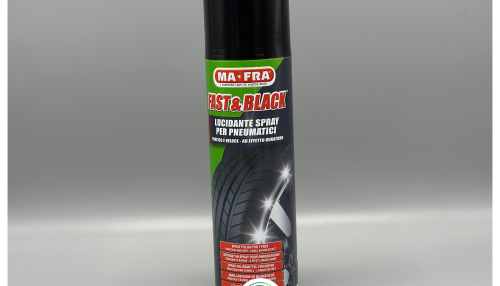 اسپری براق کننده لاستیک مفرا Mafra Fast & Black