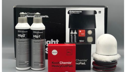 کیت کامل پولیش چراغ کوکمی مدل Koch Chemie Headlight Polish Set