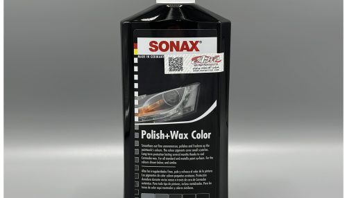 پولیش واکس رنگی مشکی سوناکس مدل Polish Wax Color