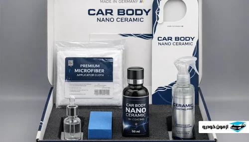 پکیج نانو سرامیک بدنه خودرو 50 میلی‌لیتری پلی‌تاپ POLYTOP NEOX