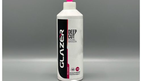 مایع پولیش زبر نیم لیتری گلیزر مدل Glazer deep cut pro series