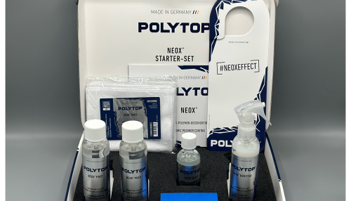 پکیج نانو سرامیک بدنه خودرو 50 میلی‌لیتری پلی‌تاپ POLYTOP NEOX