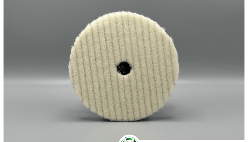 پد پولیش پوست بره پرز کوتاه وول پد مو کوتاه زبر سایز 15 سورین بو Surainbow Coarse Wool Pad 6 inches