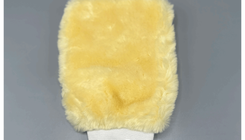 دستکش و خز شستشوی پوست بره مدل Ds Lambswool Wash Mitt
