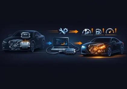 ریمپ ECU چیست؟ آموزش کامل افزایش قدرت موتور [۱۴۰۴ + ریسک‌ها]